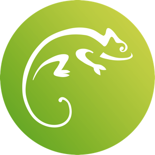 Picto van een kameleon